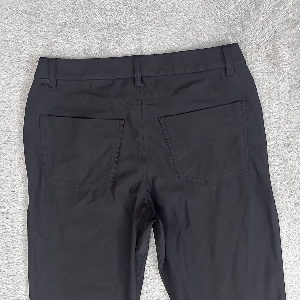 Lululemon Men’s ABC Relaxed Fit Pant Warpstreme LM5AXSS Black Size 29” X 29.5” - Picture 8 of 10